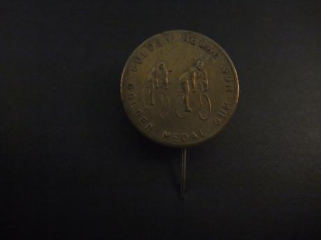 Golden Medal Gum Gum ( wielrennen) goudkleurig